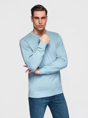 Herren-Sweatshirt OMBRE OM-SSBN-0271 BLAU