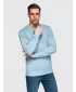 Herren-Sweatshirt OMBRE OM-SSBN-0271 BLAU