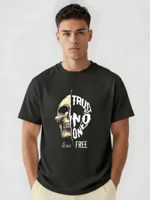Herren-T-Shirt DSTREET NX1016R-BK-O SCHWARZ