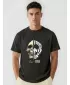 Herren-T-Shirt DSTREET NX1016R-BK-O SCHWARZ