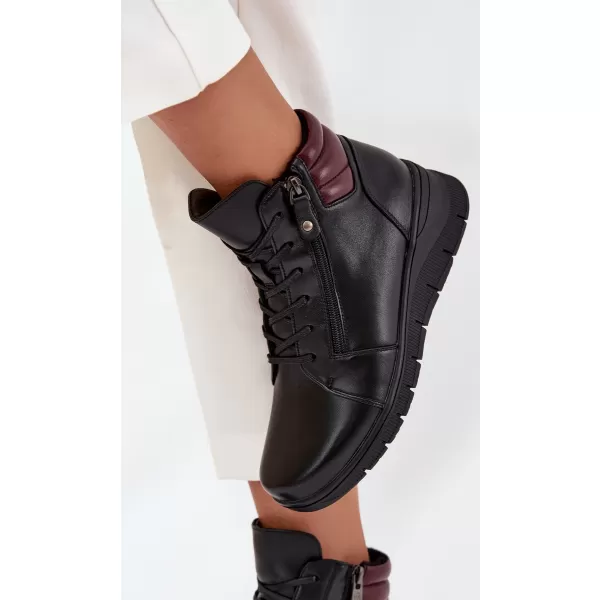  Damen-Stiefeletten VINCEZA 39963 SCHWARZ 