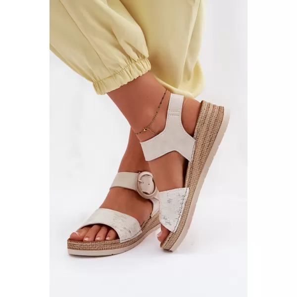  Damensandalen INBLU RV000013 BEIGE 