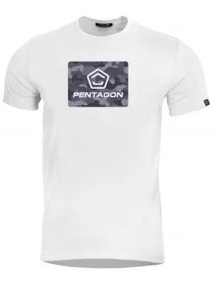 Herren-T-Shirt PENTAGON AGERON SPOT CAMO K09012-SC-00 WEIß