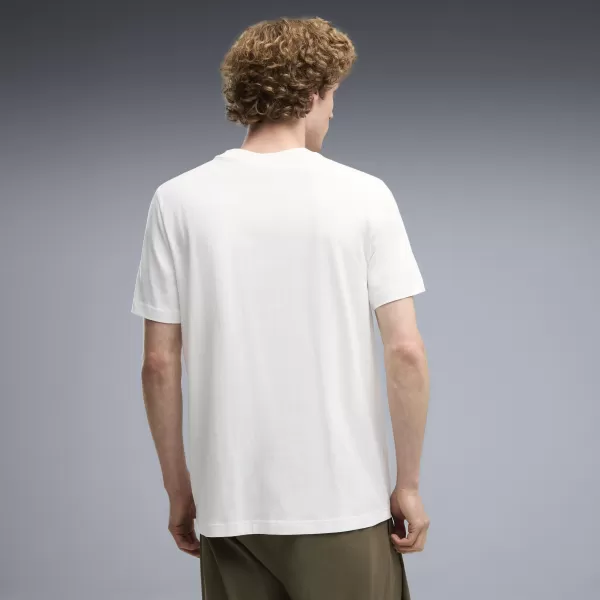  Herren-T-Shirt PUMA GRAPHICS TEE 69435502 PUMA WEIß 