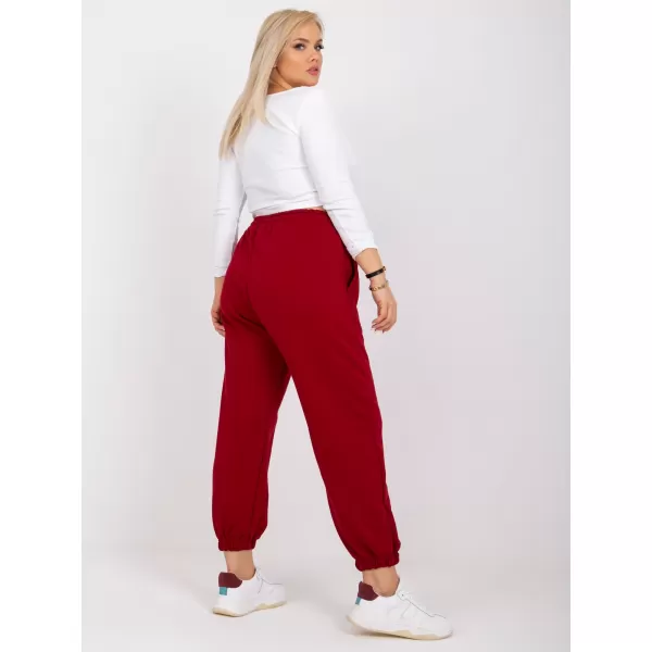  Damen-Jogginghose BASIC FEEL GOOD RV-DR-6331.86 BURGUND 