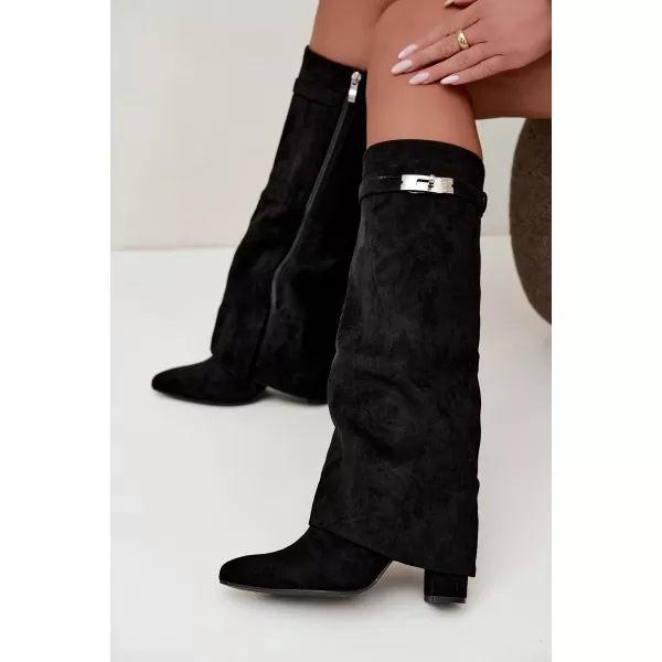  Damenstiefel BOTO CLS-657 SCHWARZE MATTE 