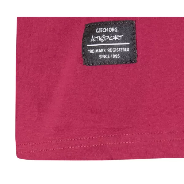  Herren-T-Shirt ALTISPORT NP/ALMST20001 BURGUND 