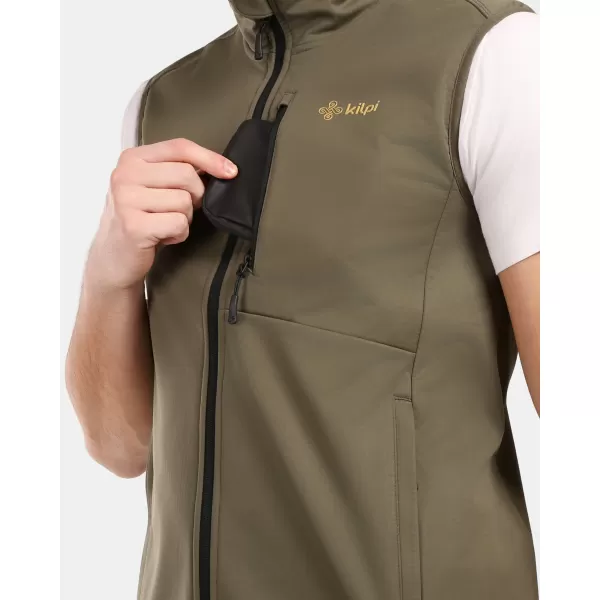  Herren-Softshellweste KILPI NOIL-M 1M0116KI KHAKI 