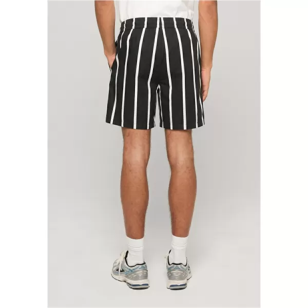  Herrenshorts URBAN CLASSICS TB8430-00826 SCHWARZ/WEIß 
