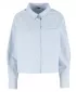 Damenhemd URBAN CLASSICS TB8171 HELLER HORIZONT BLAU/WEIß