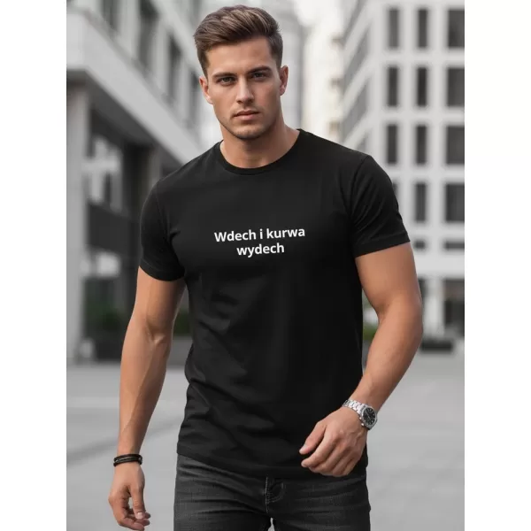  Herren-T-Shirt DSTREET NX0111R-BK SCHWARZ 