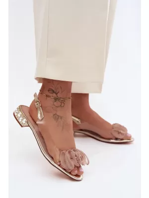 Damensandalen D&A MR61-9002 GOLD