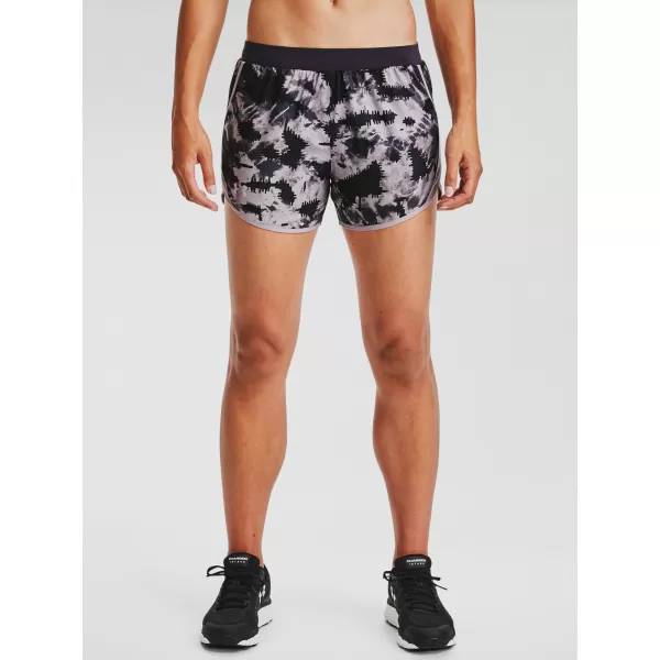  Damen-Shorts UNDER ARMOUR W UA FLY BY 2.0 PRINTED SHORT 1350198-591 LILA 