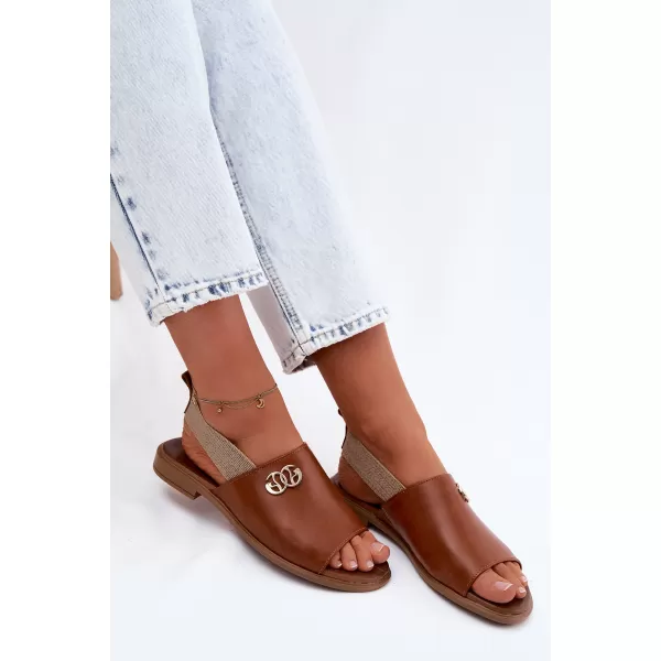  Damensandalen ZAZOO 40473 BRAUN 