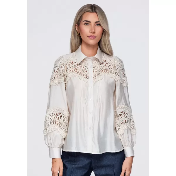  Damenhemd OMBRE OW-SH-E0075 BEIGE 