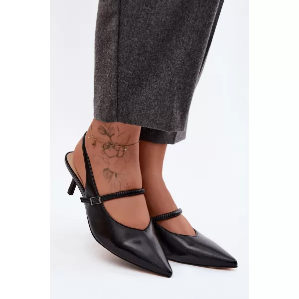  Damensandalen D&A CR61-3046 SCHWARZ 