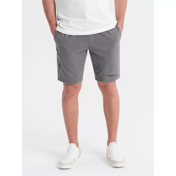  Herren-Shorts OMBRE Z127 HELLBLAU/GRAU 