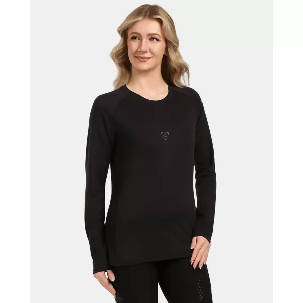  Funktions-T-Shirt für Damen KILPI SPOLETO-W 1L0310KI SCHWARZ 