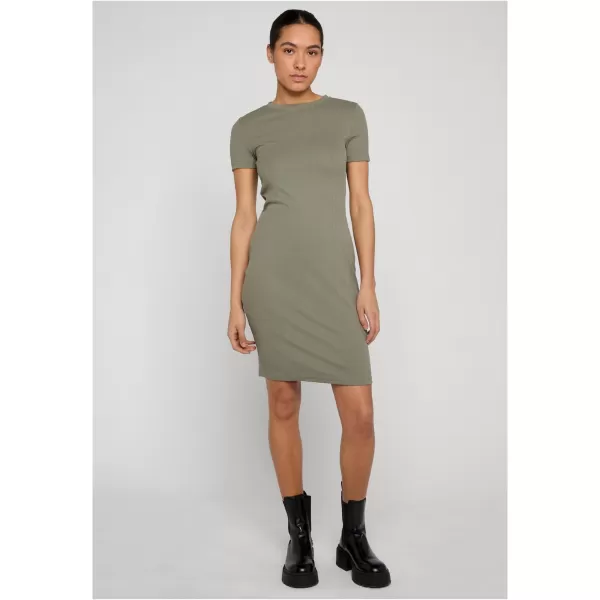  Kleid URBAN CLASSICS TB8275 BLASSES OLIV 