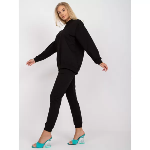  Damen-Sweatshirt BASIC FEEL GOOD AP-BL-A-R001 NOIR 