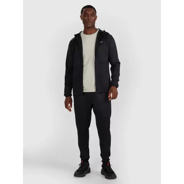 Funktions-Sweatshirt für Herren 4F WMM00TFSWM654 TIEFSCHWARZ 