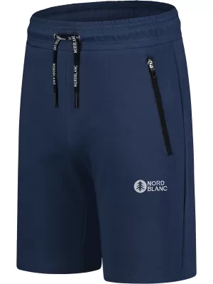 Baumwollshorts für Herren NORDBLANC RELAXEDFIT NBSPM8254 BLAU