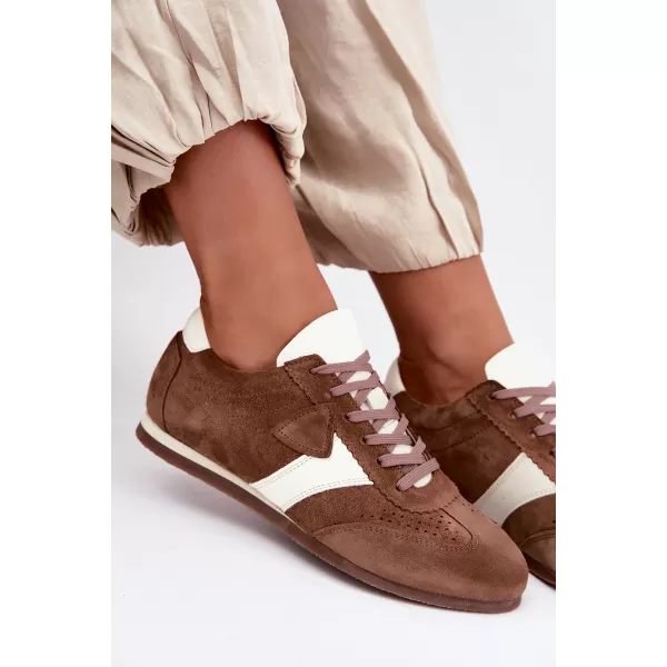  Damen-Sneaker ZAZOO N1412/772/1098 MOKKA 