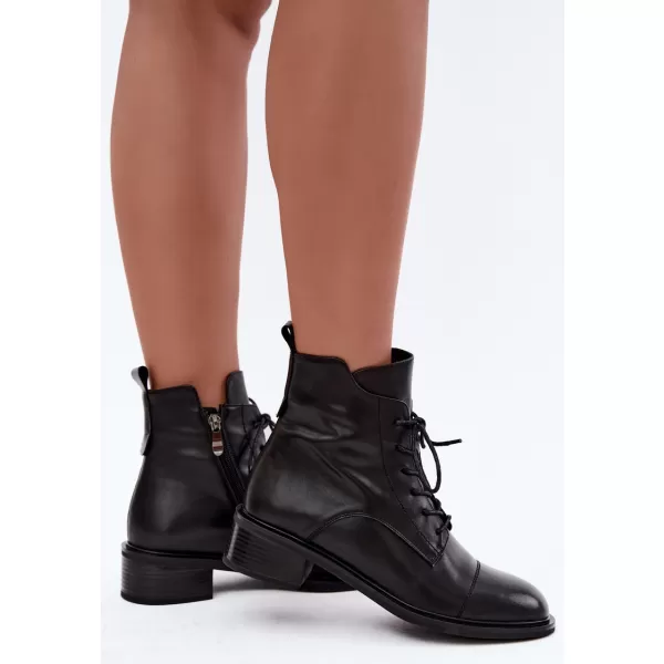  Damen-Stiefeletten BOTO 25BT24-9234 SCHWARZ 