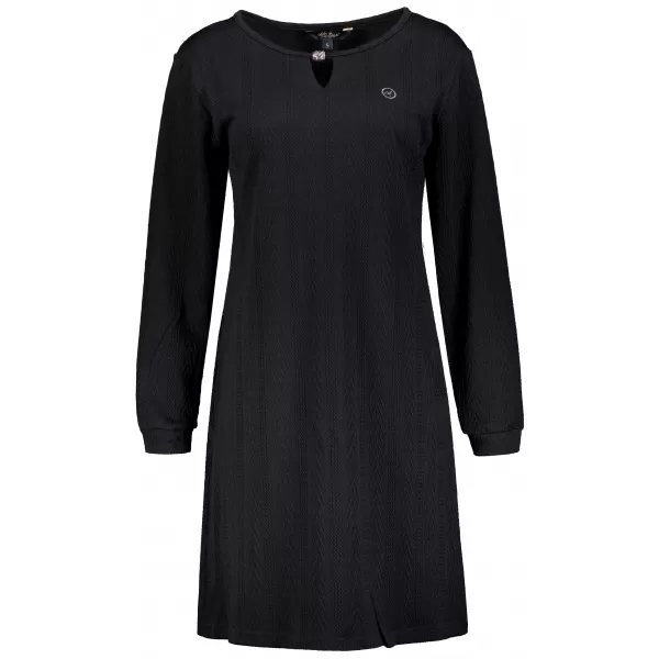  Sweatshirt-Kleid für Damen ALTISPORT ILARIA SCHWARZ 