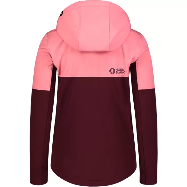  Damen-Sweatshirt NORDBLANC HIDA NBSSL8342 ROSA 