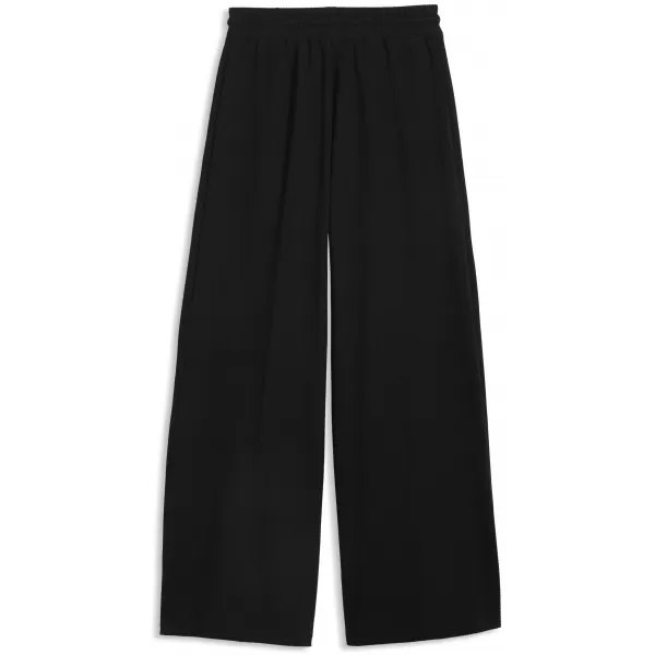  Damen-Jogginghose PUMA CLASS RELAXED WIDE LEG PANTS 69401301 PUMA SCHWARZ 