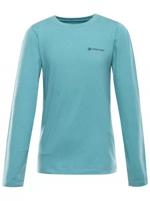 Schnell trocknendes Kinder-T-Shirt ALPINE PRO LOUSO AQUA-MEER