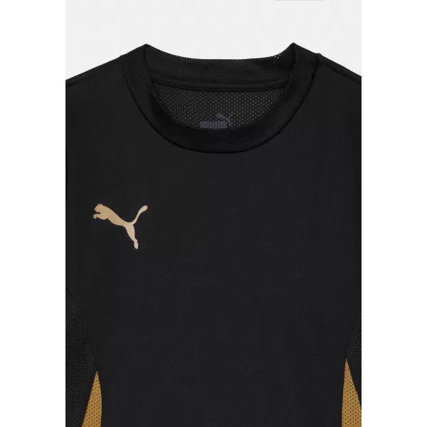  Kinder-Sportshirt PUMA TEAMGOAL MATCHDAY JERSEY JR 70574828 PUMA SCHWARZ/PUMA GOLD/MATTGOLD 