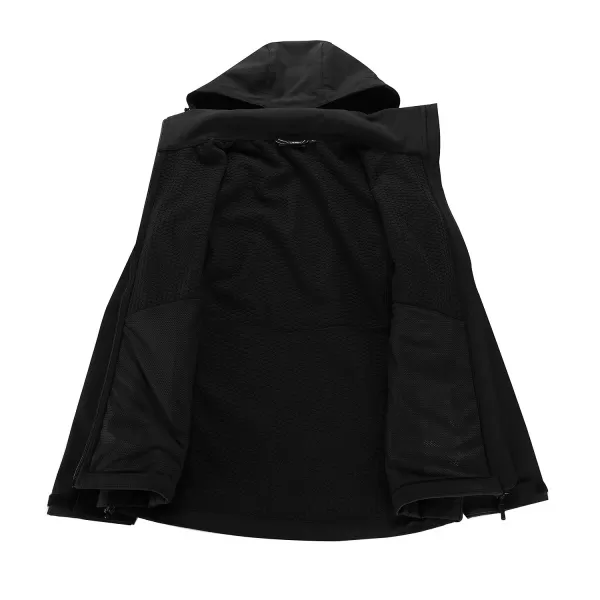  Softshelljacke für Damen ALPINE PRO GEDERA SCHWARZ 