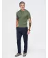 Herren-Poloshirt OMBRE OM-POSS-0180 OLIVE