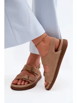 Damensandalen VINCEZA 79620 BRAUN