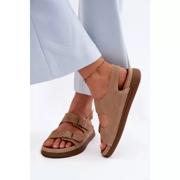  Damensandalen VINCEZA 79620 BRAUN 