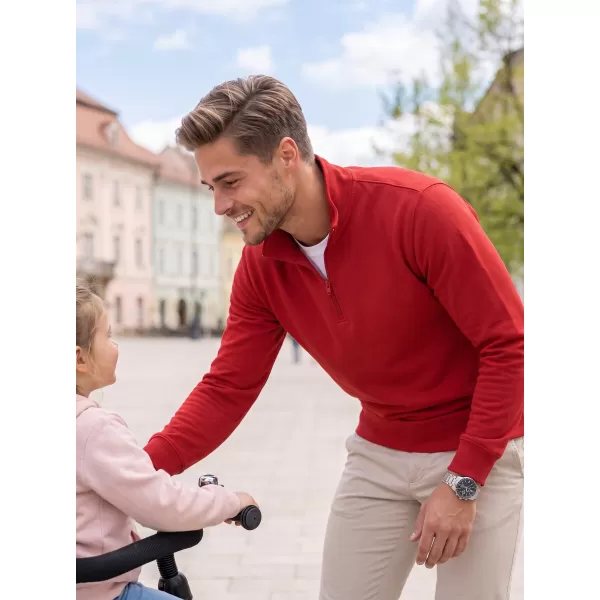  Herren-Sweatshirt MALFINI SUMMIT 429 ROT 