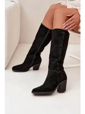Damenstiefel BOTO 2704 SCHWARZ