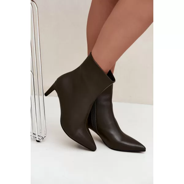  Damen-Stiefeletten BOTO LQ-165 BRAUN 