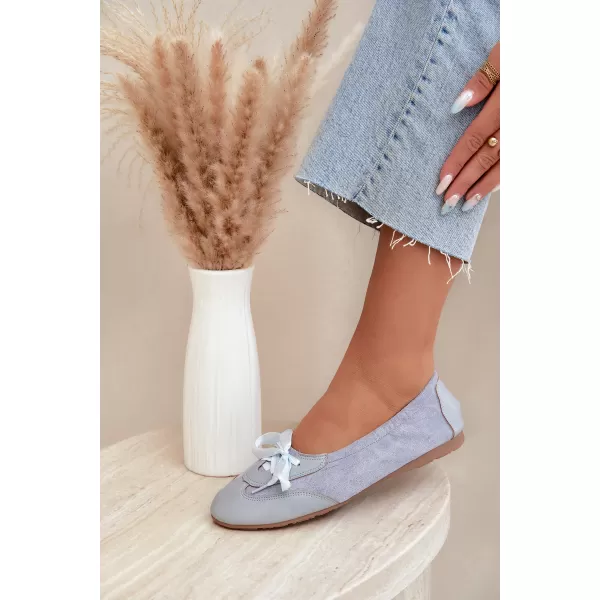  Ballerinas für Damen BOTO 8531 BLAU 