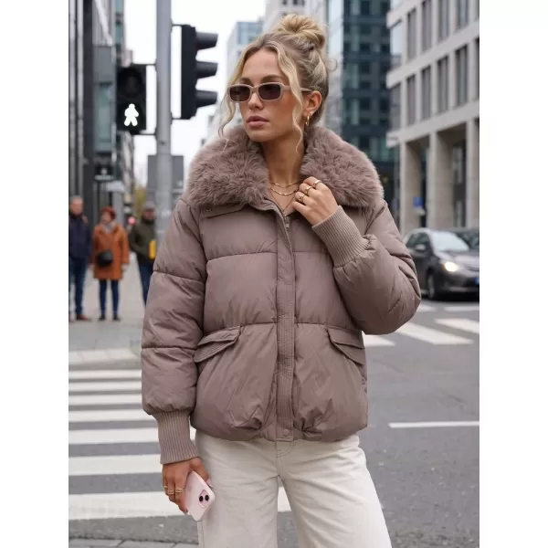  Damenjacke DSTREET TY5820 BRAUN 
