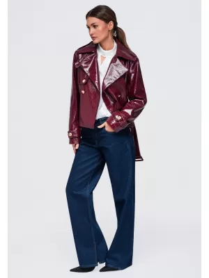 Damenjacke OMBRE OW-JAFL-0144 BURGUND