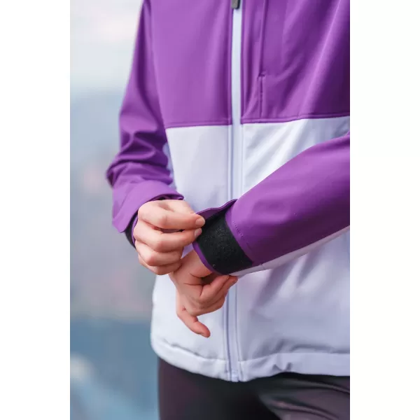  Softshelljacke für Damen NORDBLANC BLINK NBSSL8320 LILA 