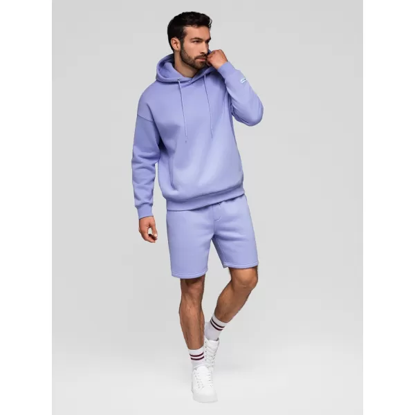  Herren-Shorts OMBRE Z129 HELLBLAU/HELLVIOLETT 