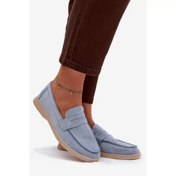  Damenmokassins BOTO QQ-278 BLAU 