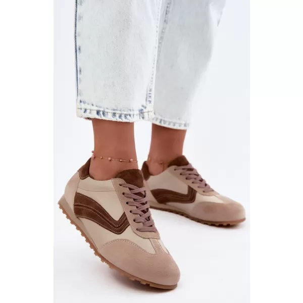  Damen-Sneaker ZAZOO N1400/ BRAUN 