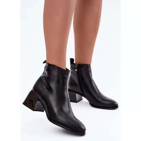  Damen-Stiefeletten BOTO 26BT24-398 SCHWARZ 