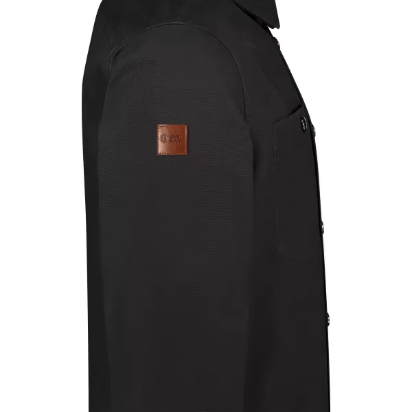  Herren-Flanellhemd NORDBLANC HAZE NBSSM8370 DUNKELGRAU 