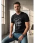 Herren-T-Shirt DSTREET NX050R SCHWARZ
